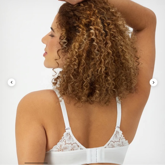 Maidenform One Fab Fit Full Coverage Underwire White Convertable Bra - Picture 2 of 8